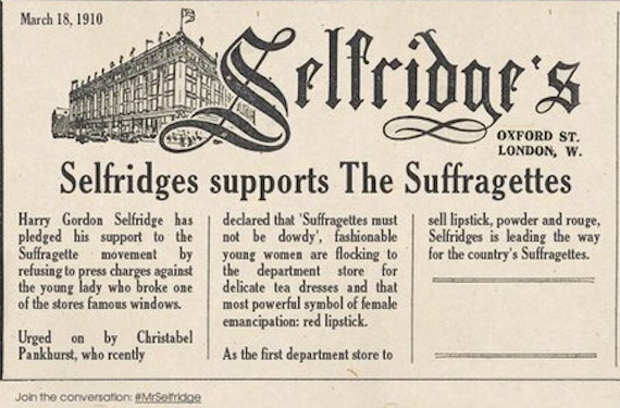 selfridges-supports-the-suffragettes